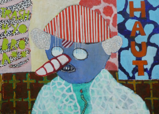 yocap 301222, oil on canvas, 150 x 100 cm (2022)